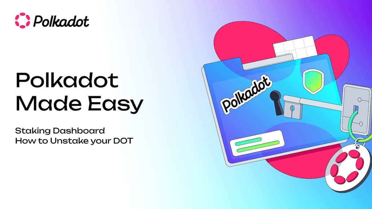 Polkadot Made Easy: How to Unstake Your DOT with the Staking Dashboard (Direct Nomination)