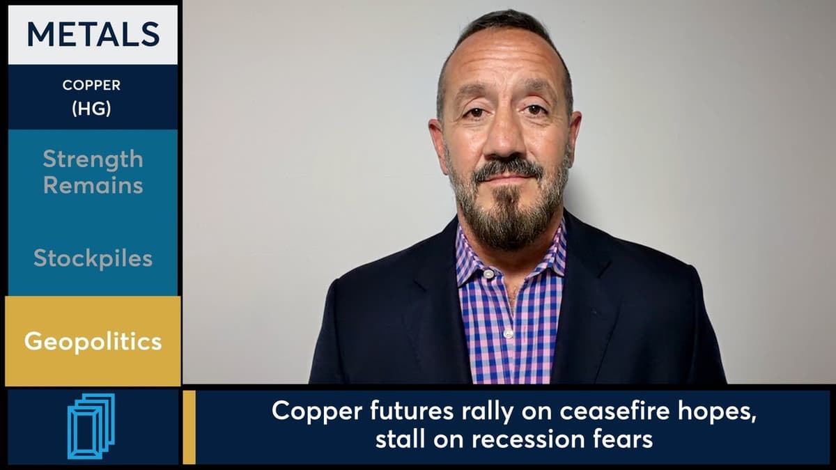 May Copper Futures Hold 14% Rally Despite 8-Year High Stocks. 4/21/26