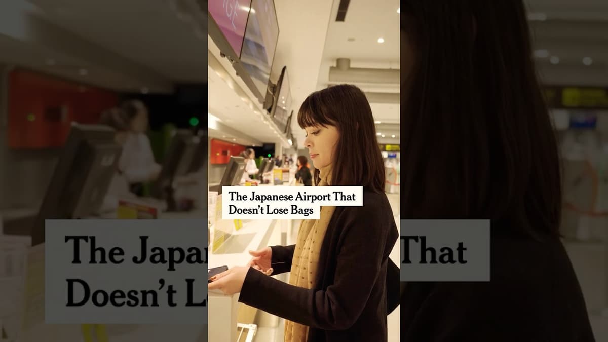 The Airport That Doesn’t Lose Bags