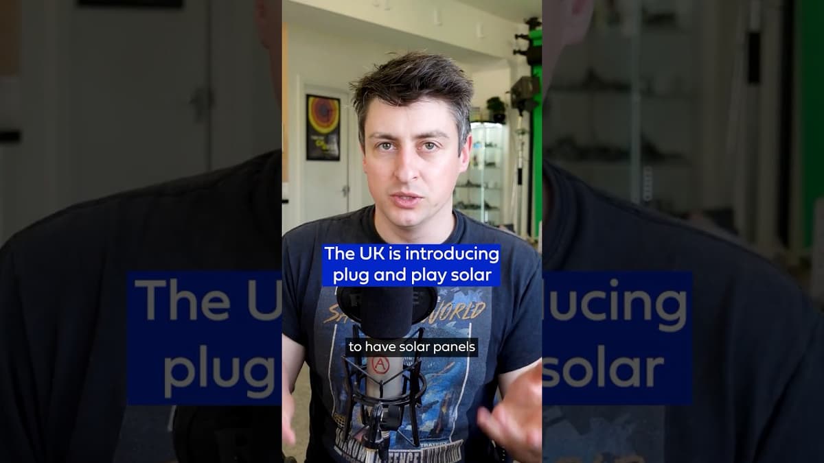 The UK Is Introducing Plug and Play Solar