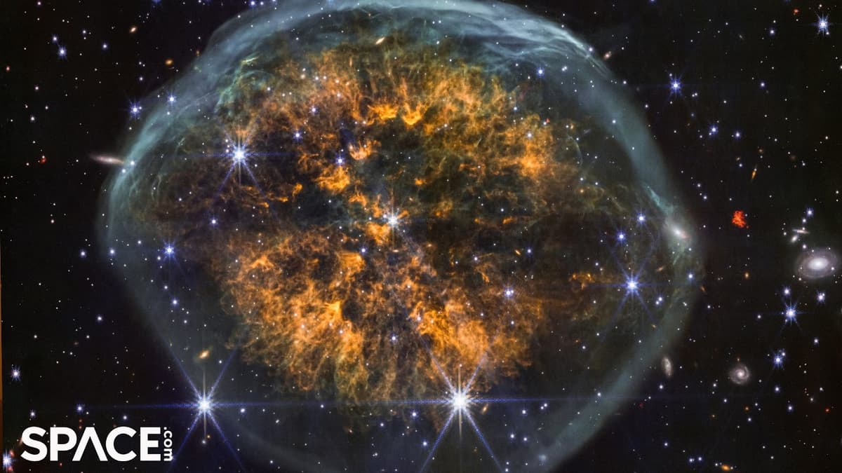 'Exposed Cranium' Nebula Is Mind-Blowing in James Webb Space Telescope Views