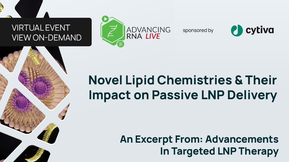 Novel Lipid Chemistries & Their Impact on Passive LNP Delivery