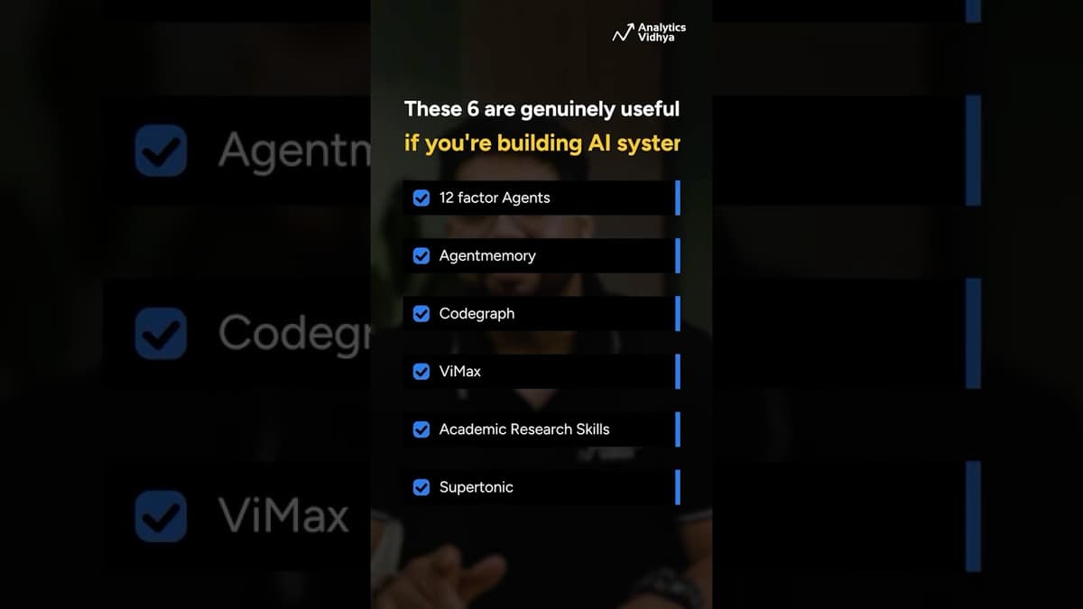 6 GitHub Repos AI Engineers Are Cloning Right Now