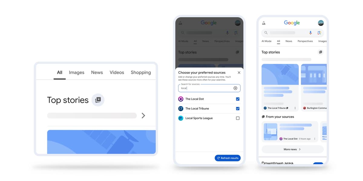 Google Expands ‘Preferred Sources’ to Everyone so You Actually See Your Favorite Sites