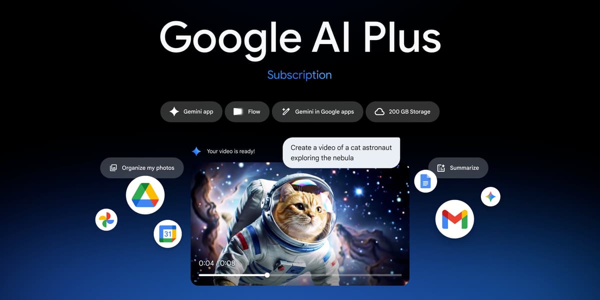 Google AI Plus Gets Price Drop to $4.99 and Storage Bump
