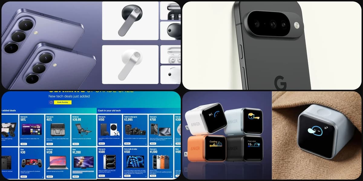 Deals: Galaxy S26 Ultra + Buds 4 Pro $325 Off, Pixel 10 up to $354 Off, Pixelsnap Ring Stand, Anker...