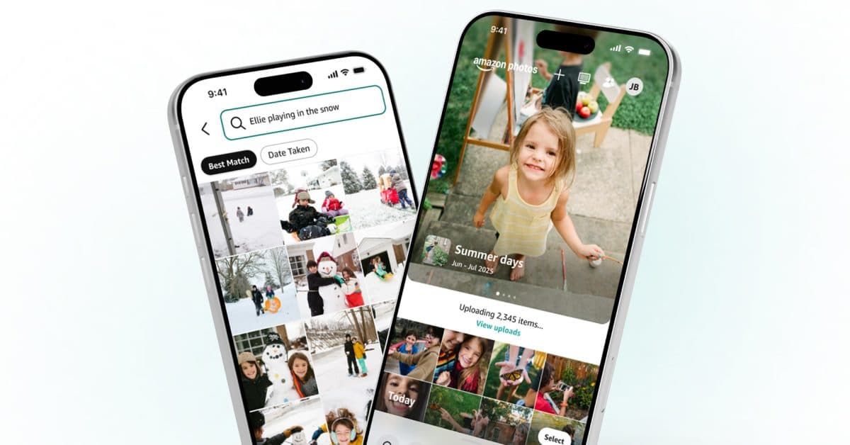 Amazon’s Redesigned Photos App Looks Like a Mix of Apple and Google Photos
