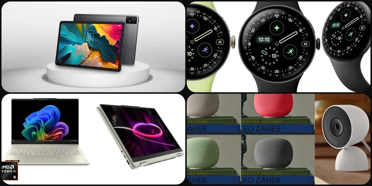 Deals: TCL NXTPAPER Android Tablet Amazon Lows, Google Pixel Watch 4, New Lenovo Yoga 7a 2-in-1 $400 Off, Amazon Echo,...