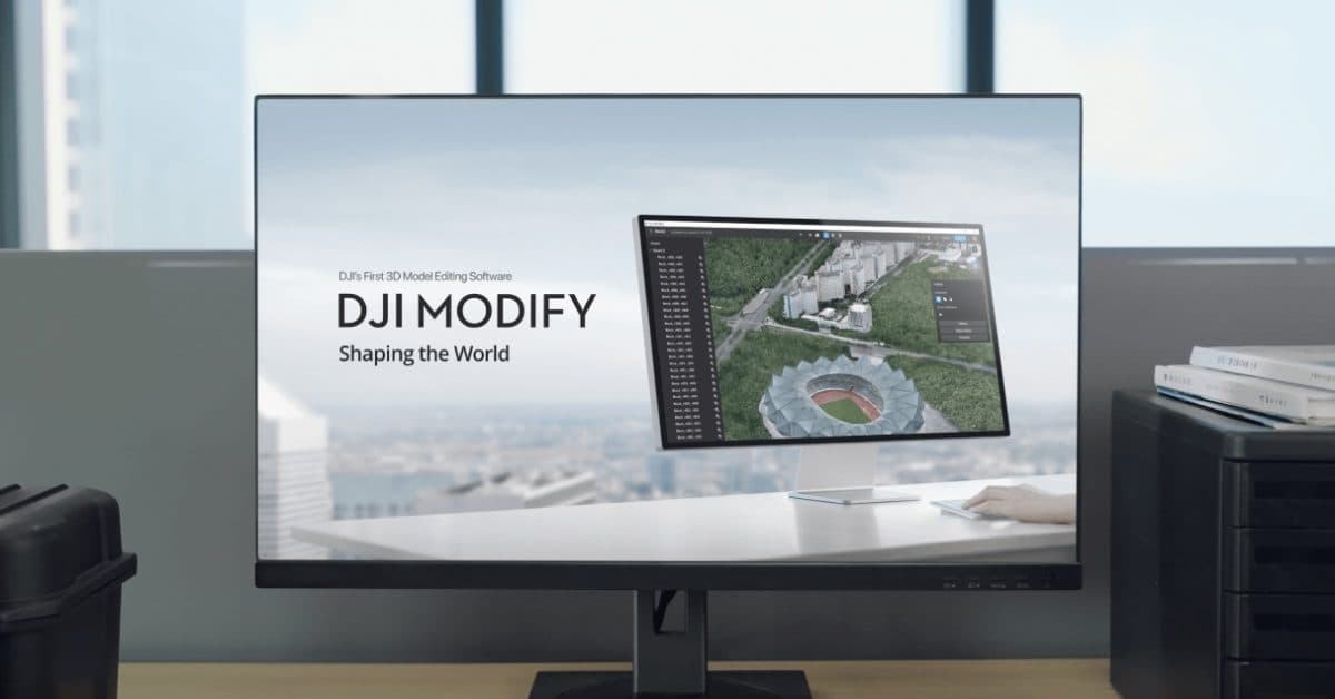 DJI Modify Update Makes 3D Drone Data Easier to Use