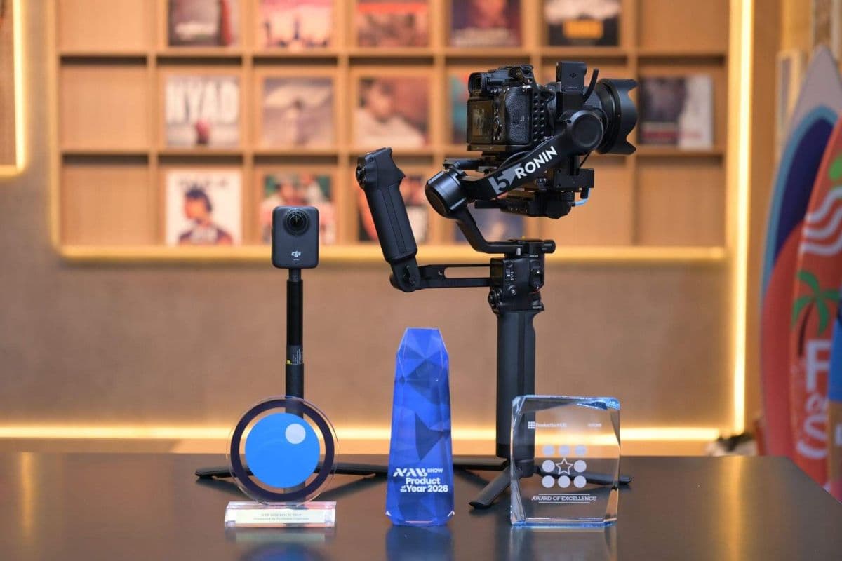 DJI RS 5, Osmo 360 Grab Top Honors at NAB Show 2026