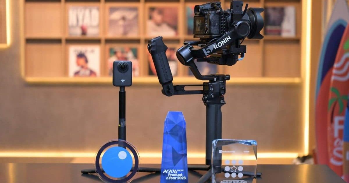 DJI RS 5, Osmo 360 Grab Top Honors at NAB Show 2026