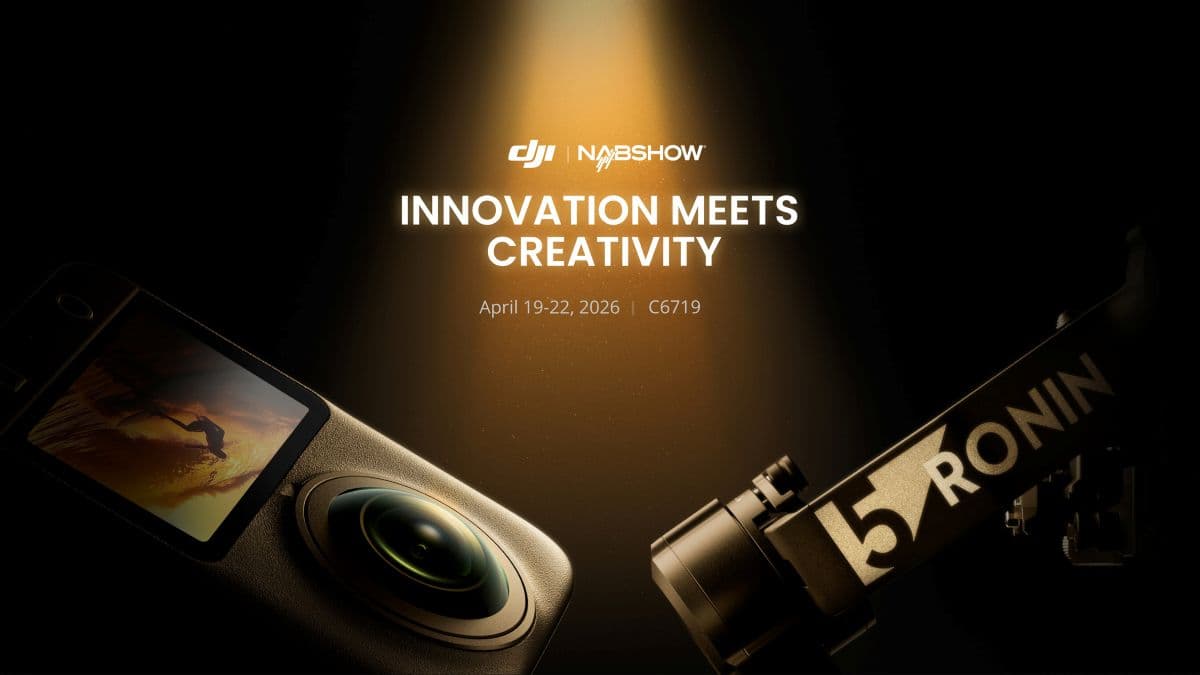 Going to NAB? Don’t Miss DJI’s Booth
