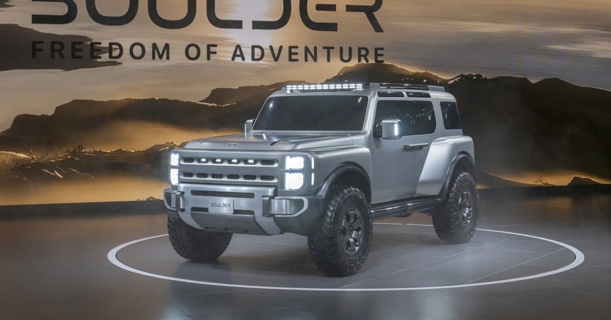 Hyundai Prepares to Enter Rugged New Territory with This Off-Road SUV Concept