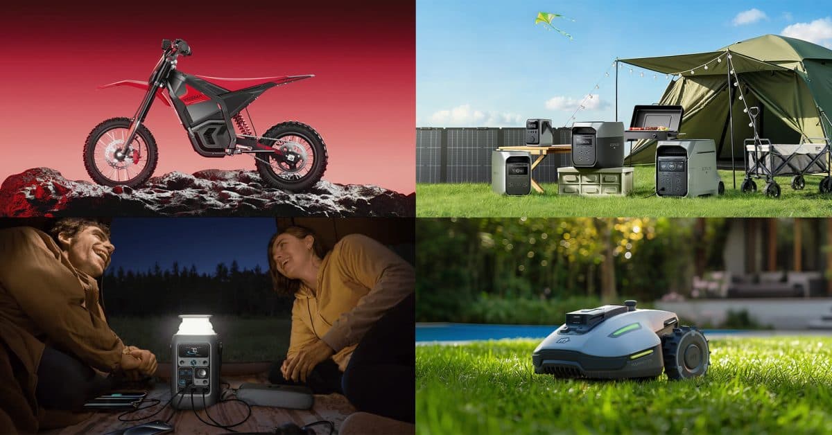 Yozma IN 10 Electric Mini Dirt Bike at Exclusive New $999 Low, EcoFlow Sale Drops DELTA 3 Plus to $599,...