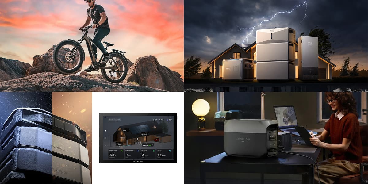 Aventon Memorial Day E-Bike Sale Lows + $206 Bundles From $1,199, Anker SOLIX E10 System Lows, EcoFlow Power Stations, More