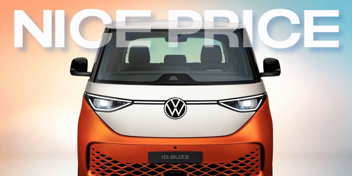 At Under $49,000, Volkswagen’s ID.Buzz Might FINALLY Be Priced Right