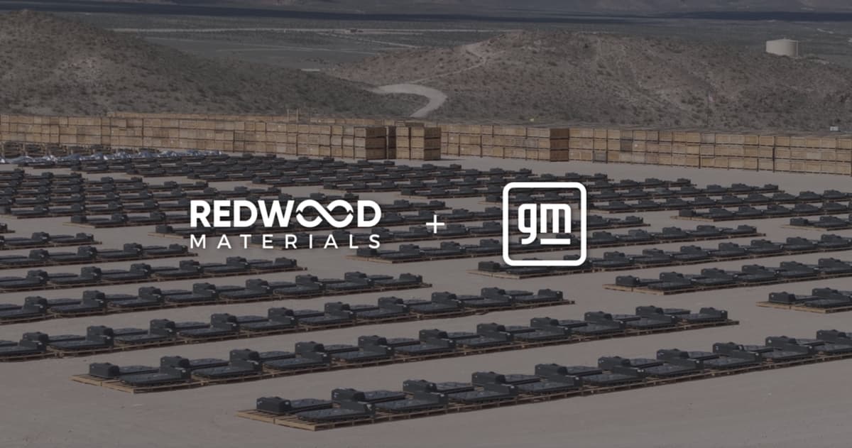 GM Becomes First Automaker to Partner with Redwood Across Full Battery Lifecycle