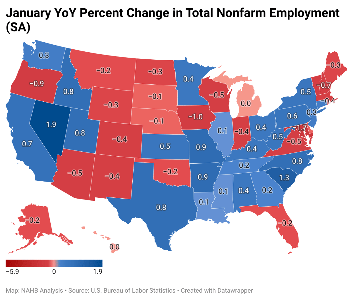State-Level Employment Situation: January 2026