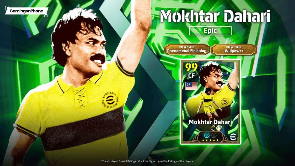 EFootball 2026 Epic Mokhtar Dahari Pack: Review, Best Progression Builds, and Skills