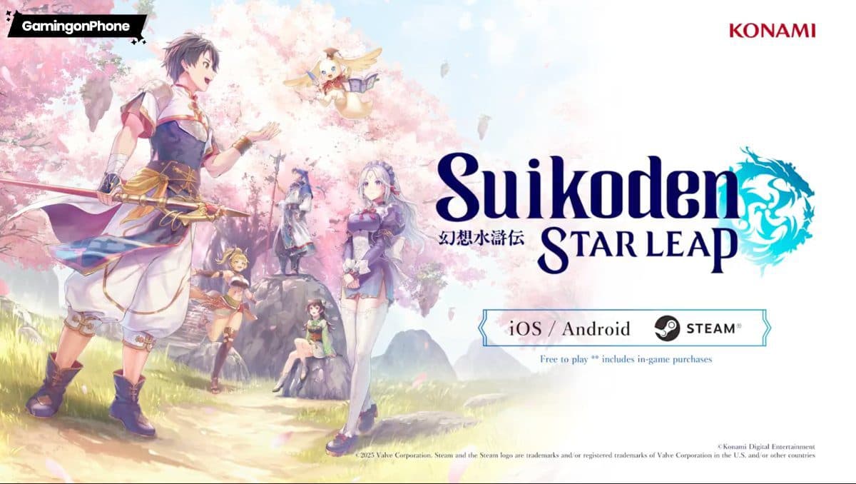 KONAMI Announces a Staggered Release Plan for Suikoden STAR LEAP Across Mobile and PC