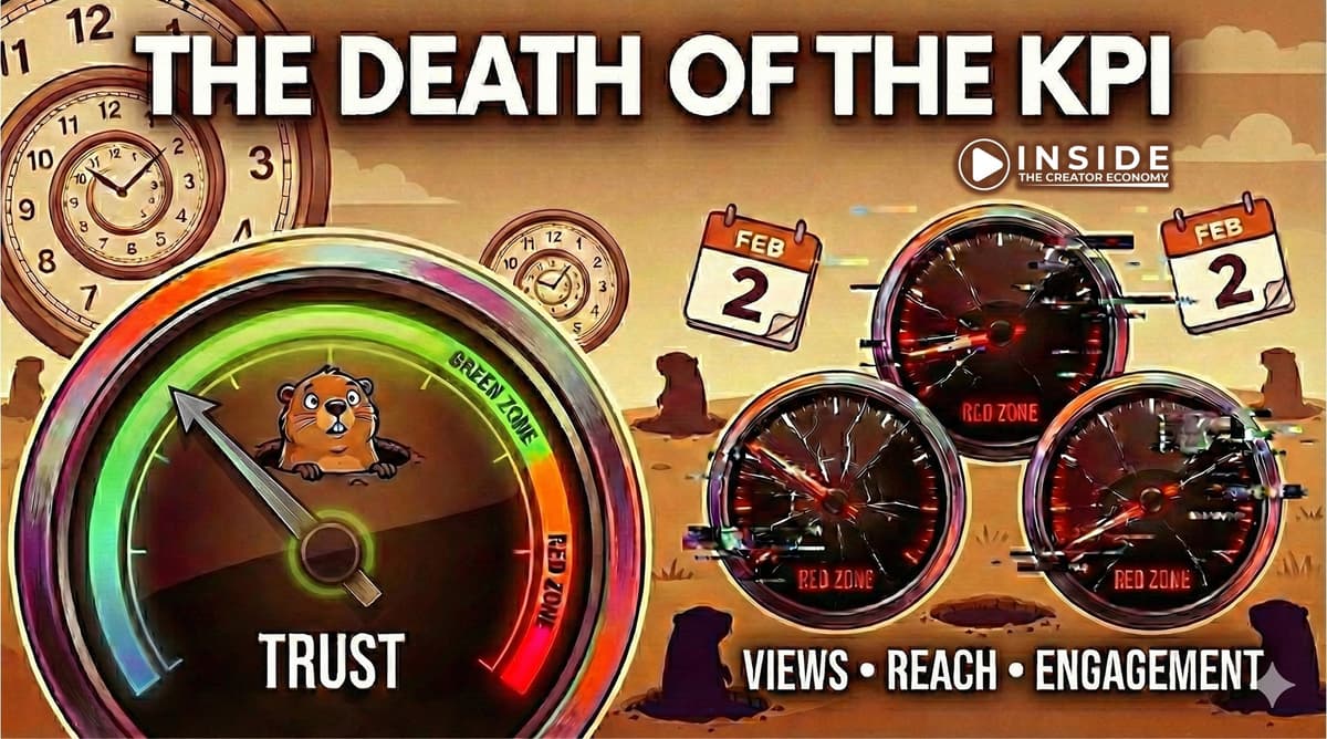 TRUST RISES, KPIs CRASH