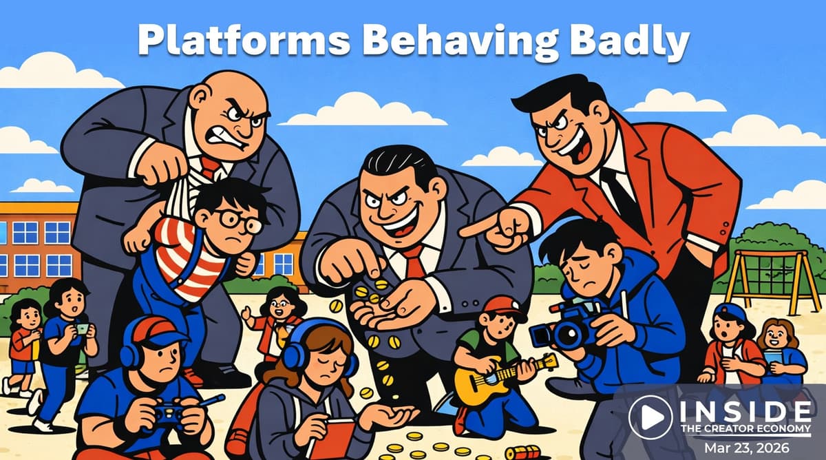 PLATFORMS BEHAVING BADLY