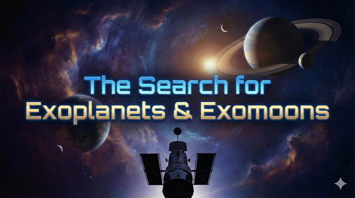 The Search for Exoplanets and Exomoons: Unveiling New Worlds