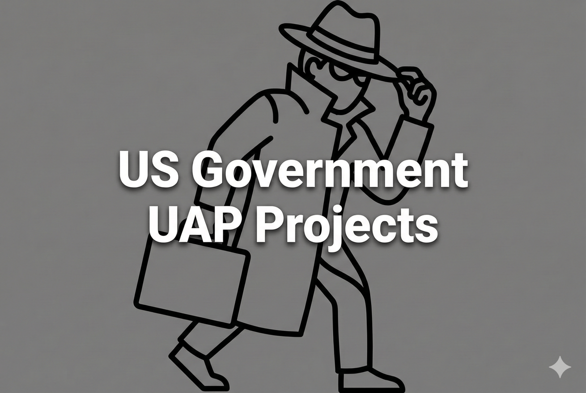 US Government UAP Projects: A Legacy of Misinformation and Mistrust