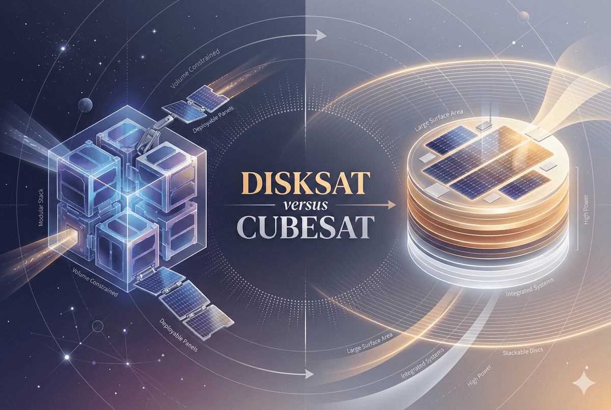 A Comparative Analysis of DiskSat and CubeSat Architectures