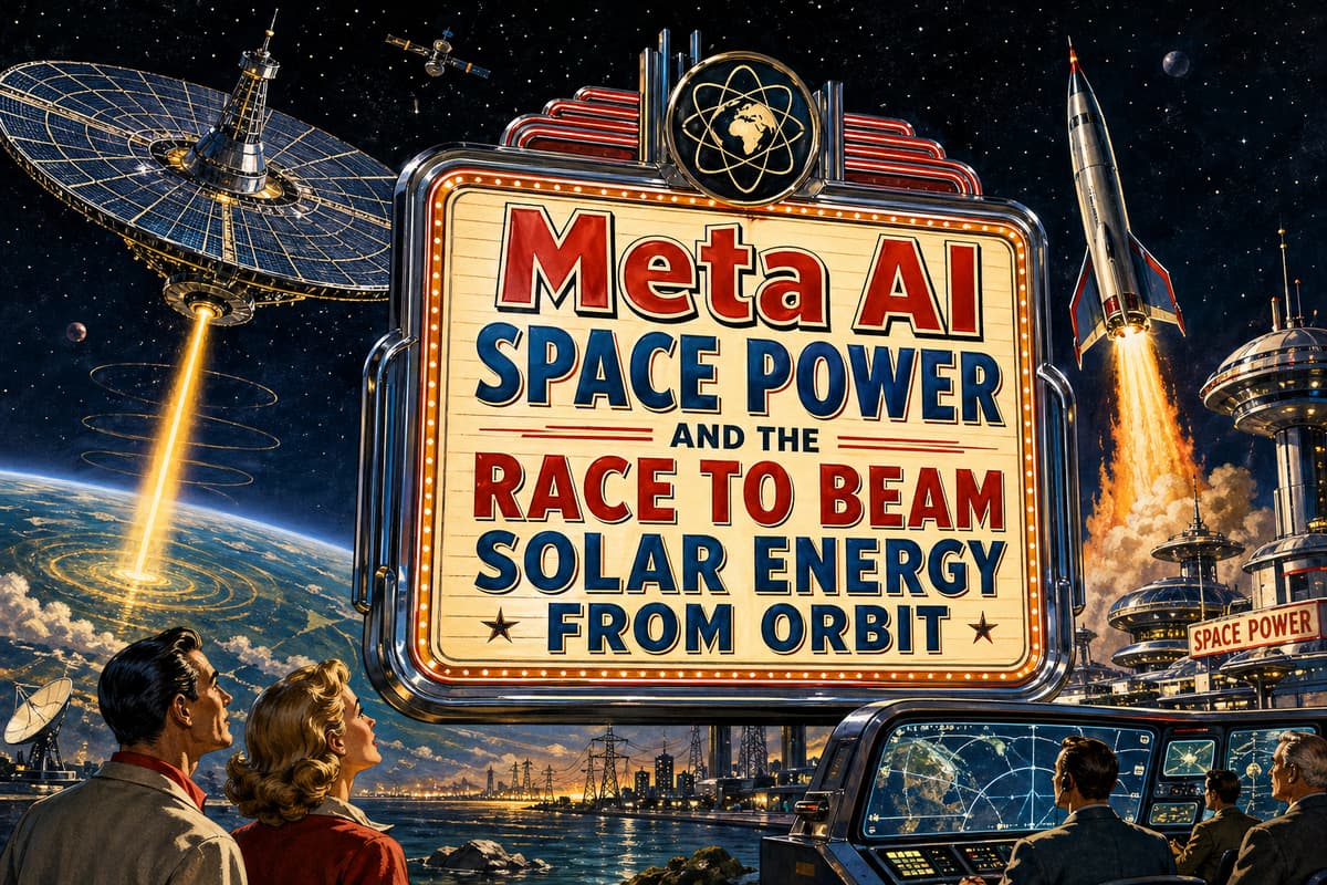 Meta AI Space Power and the Race to Beam Solar Energy From Orbit