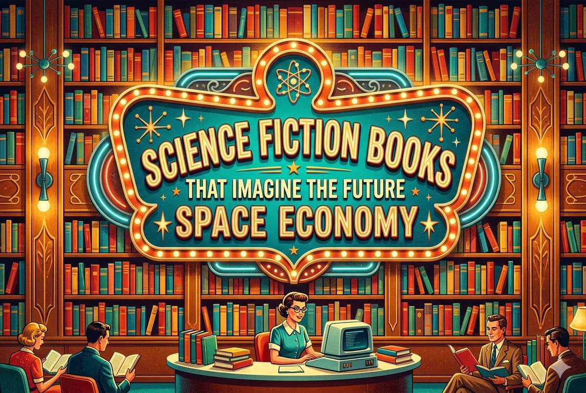Science Fiction Books That Imagine the Future Space Economy