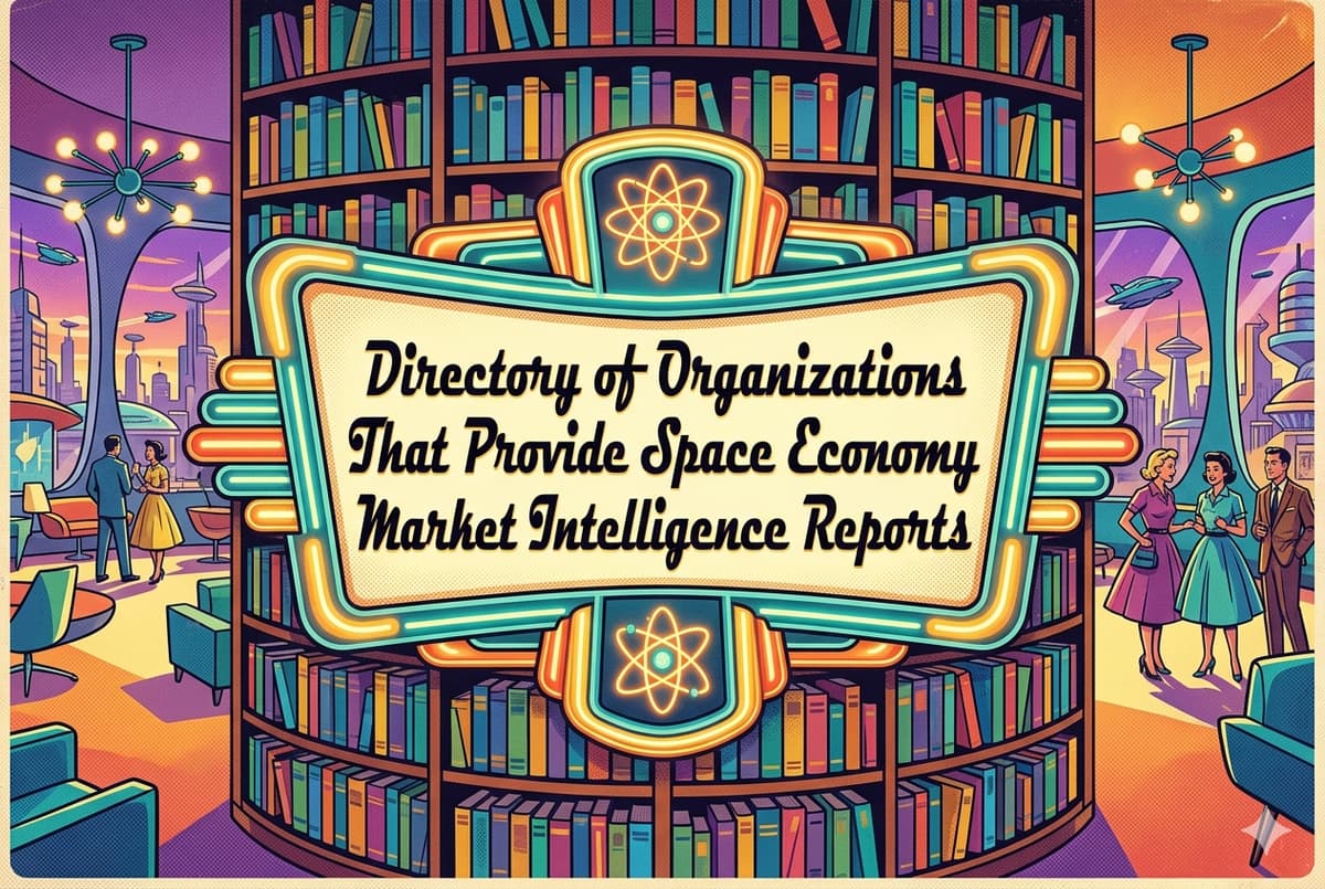 Directory of Organizations That Provide Space Economy Market Intelligence Reports