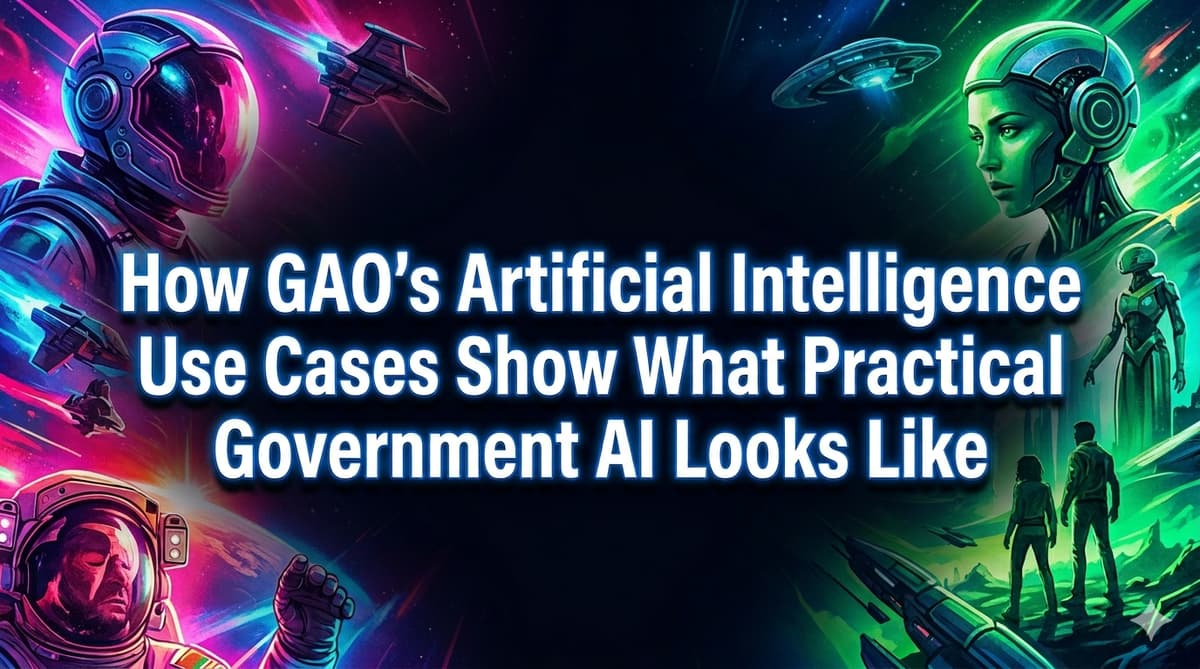 How GAO’s Artificial Intelligence Use Cases Show What Practical Government AI Looks Like