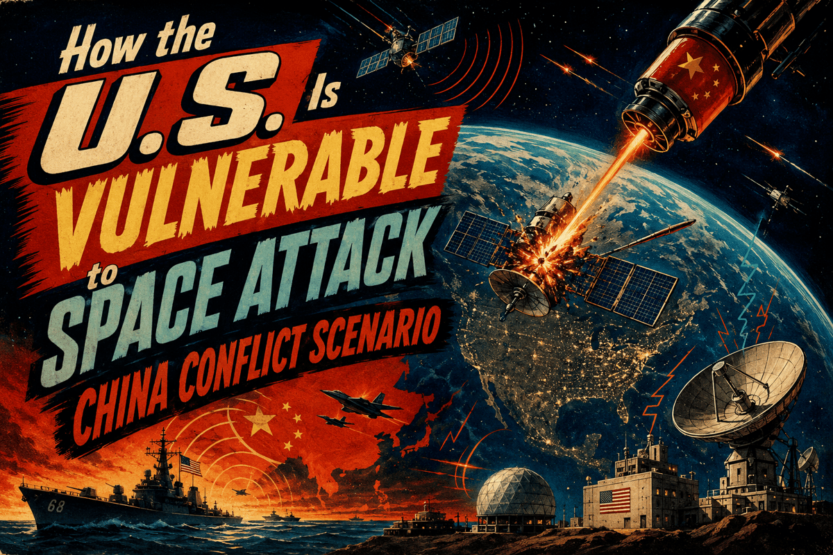 How the U.S. Is Vulnerable to Space Attack in a China Conflict Scenario