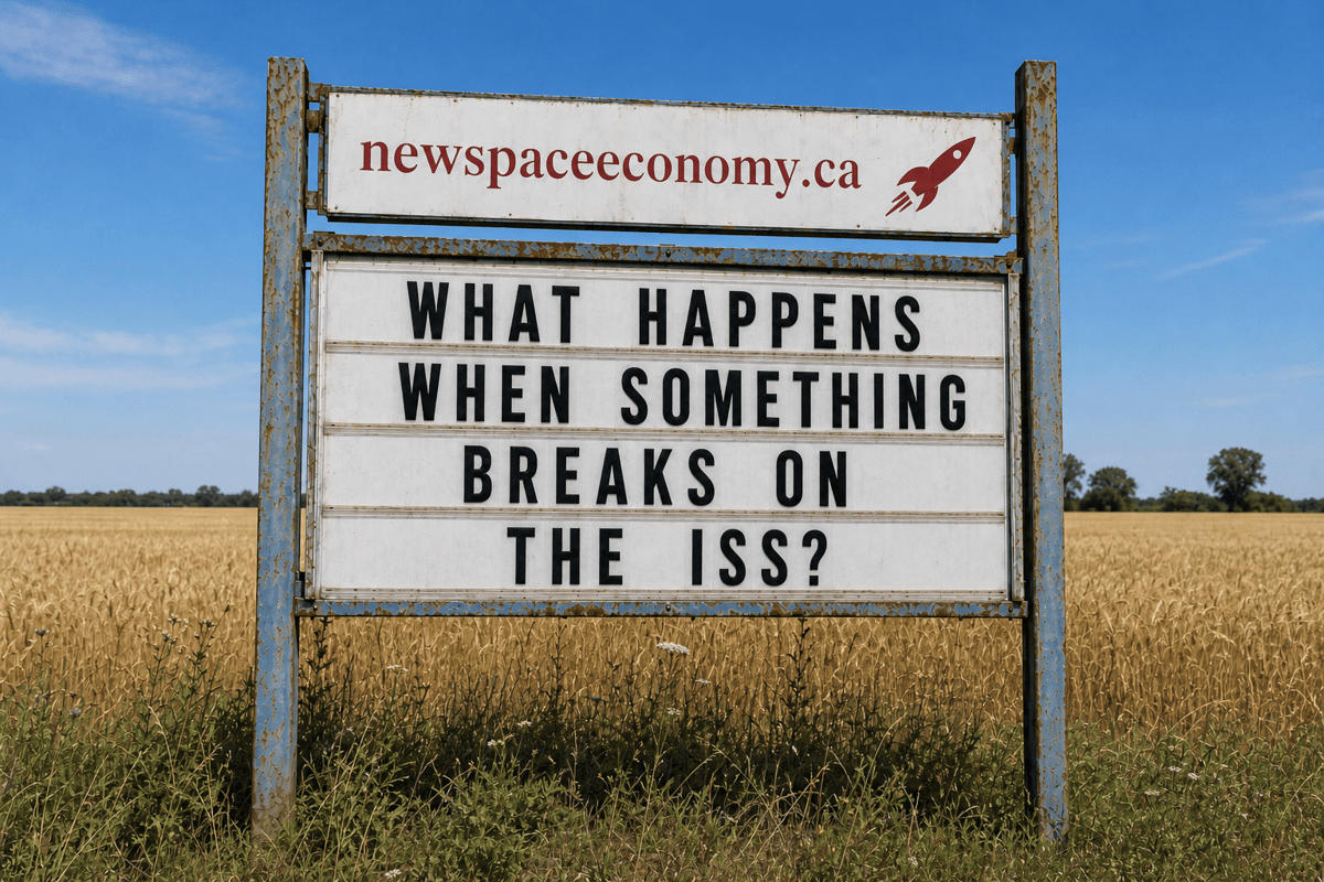 What Happens When Something Breaks on the International Space Station