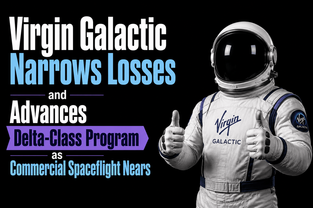 Virgin Galactic Raises $11M via At‑the‑market Equity Offering
