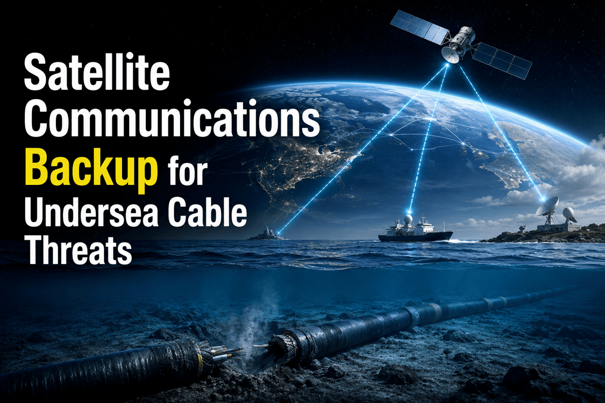 Satellite Communications Backup for Undersea Cable Threats