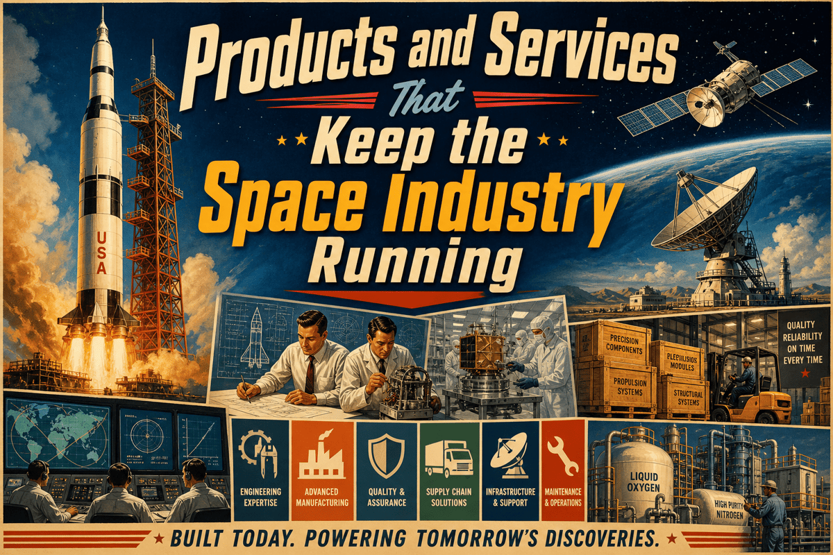 Products and Services That Keep the Space Industry Running