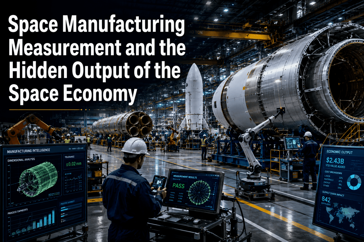 Space Manufacturing Measurement and the Hidden Output of the Space Economy