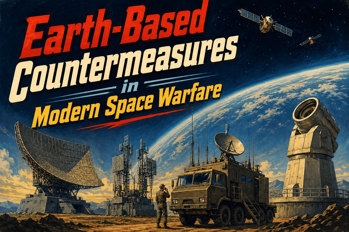 Earth-Based Countermeasures in Modern Space Warfare