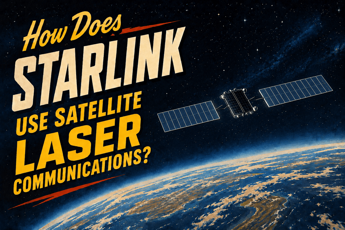 How Does Starlink Use Satellite Laser Communications?