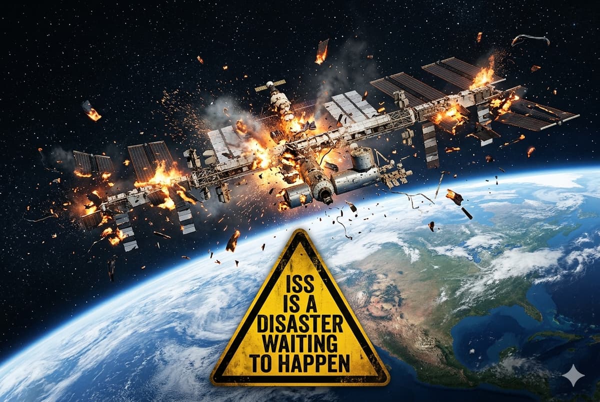 ISS Is a Disaster Waiting to Happen