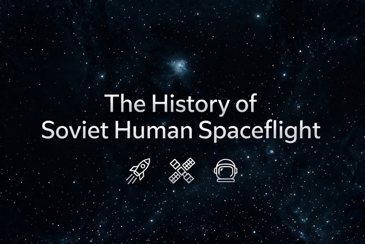The History of Soviet Human Spaceflight