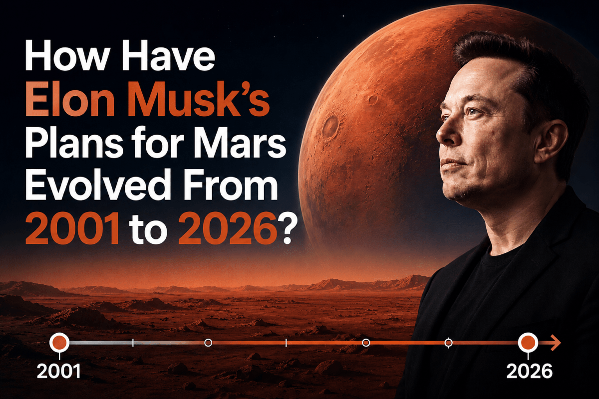 How Have Elon Musk’s Plans for Mars Evolved From 2001 to 2026?