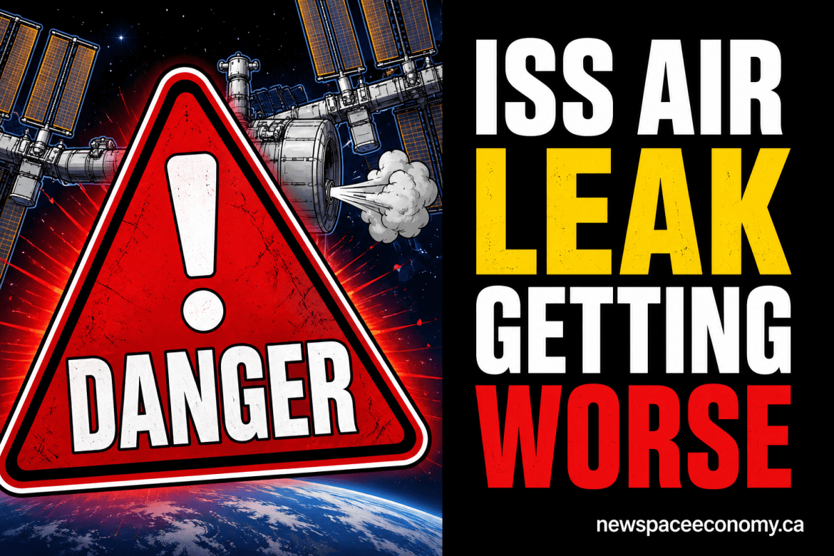 What Does the ISS Air Leak Emergency Reveal About the Aging Space Station?