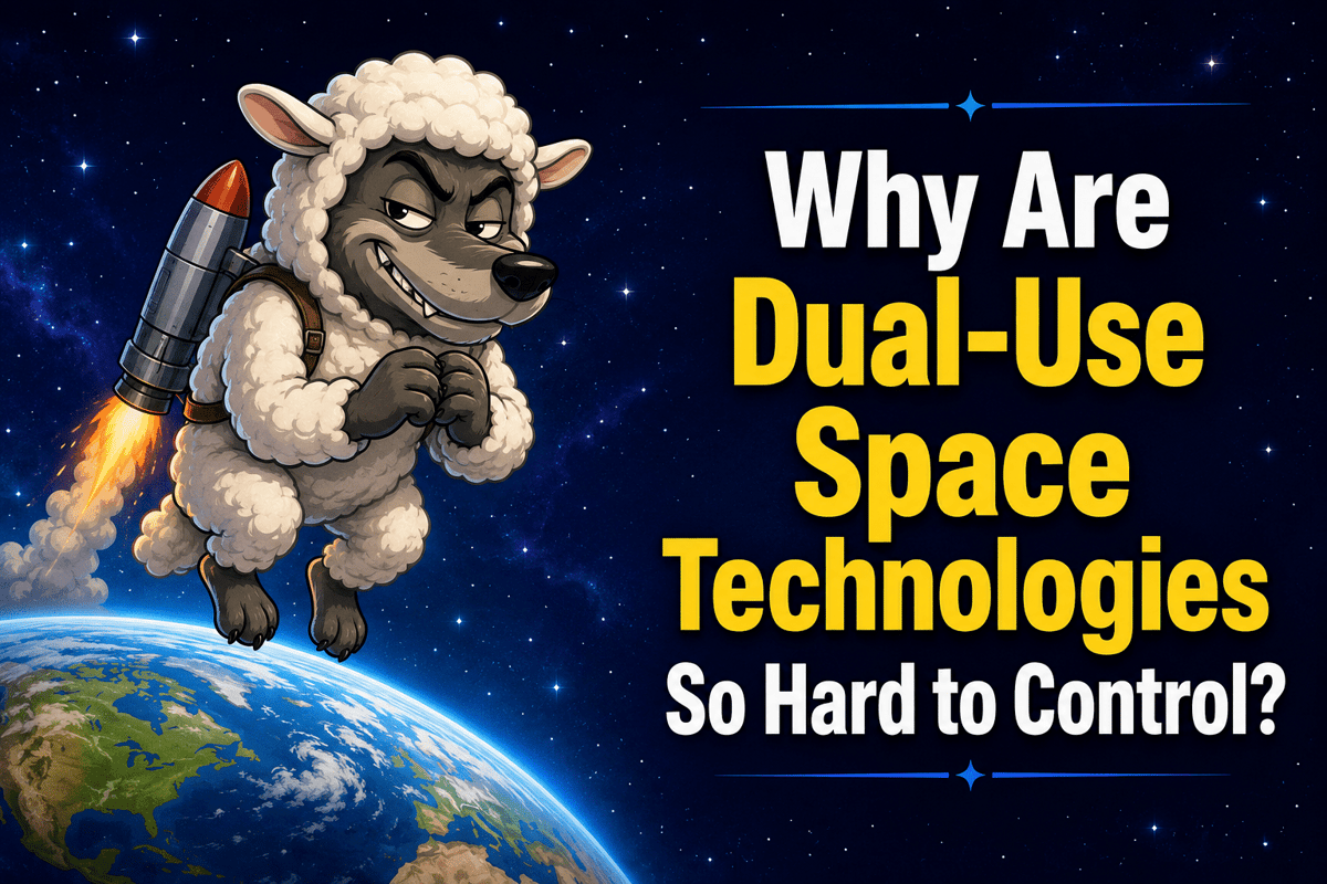 Why Are Dual-Use Space Technologies So Hard to Control?