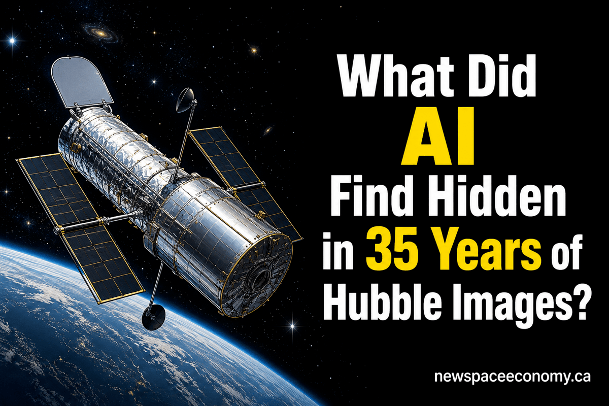 What Did AI Find Hidden in 35 Years of Hubble Images?