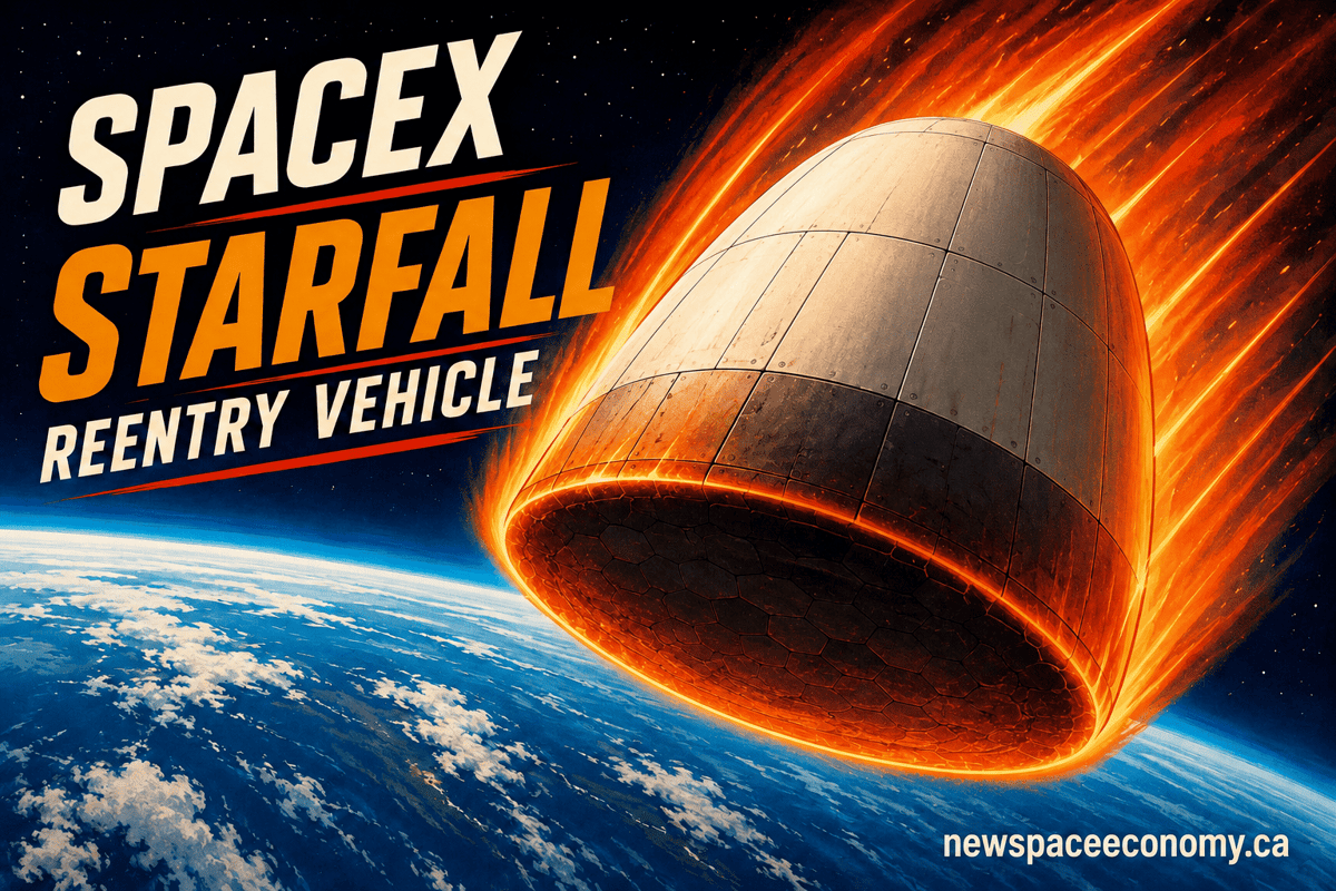 SpaceX Starfall Reentry Vehicle and the Emerging Return Path for In-Space Manufacturing