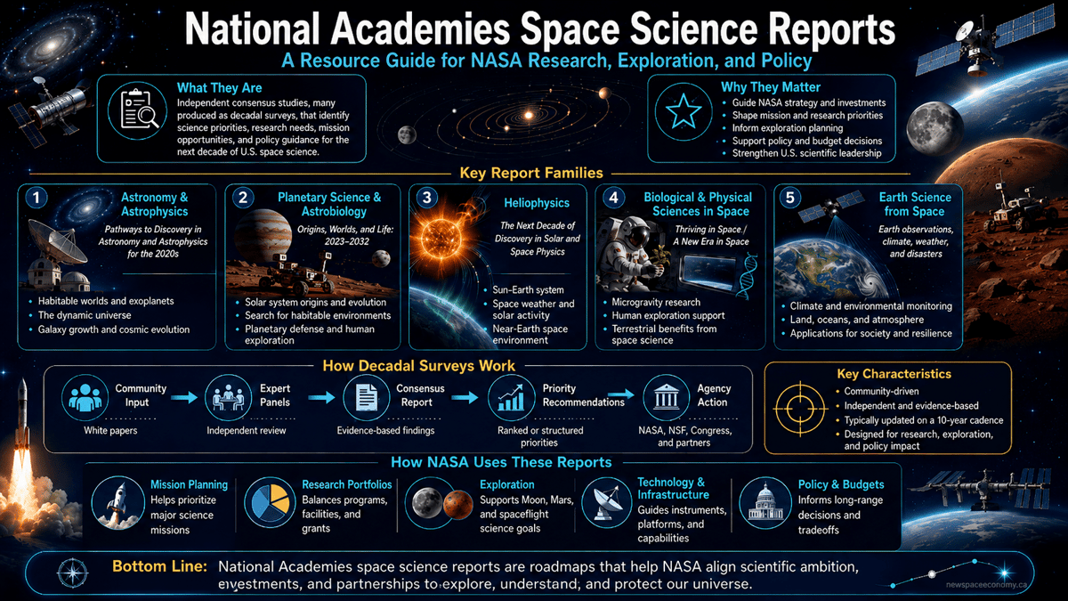National Academies Space Science Reports: A Resource Guide for NASA Research, Exploration, and Policy