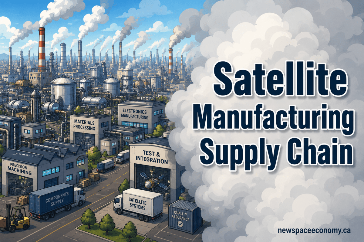 Satellite Manufacturing Supply Chain and the Industrial Base Behind Modern Spacecraft
